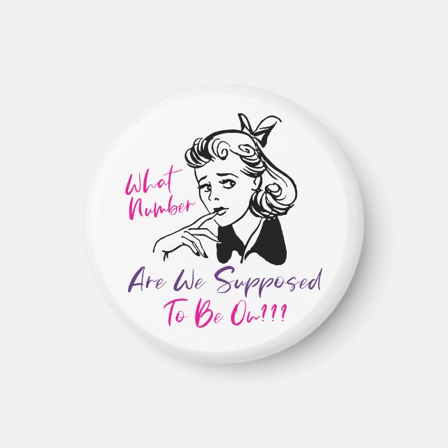 Imã Retro Bunco Engraçado (Frente)