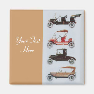 Imã RETRO CARS 2 - Automóvel de reparação automática