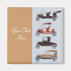 Imã RETRO CARS 2 - Automóvel de reparação automóve