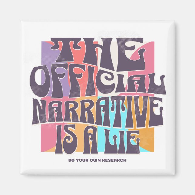 Imã Retro Conspiracy Theory (Frente)