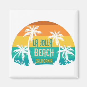 Imã Retro da praia La Jolla
