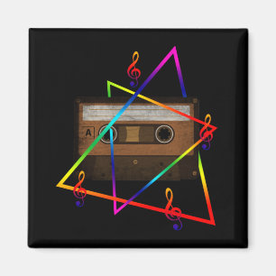 IMÃ RETRO DE VINTAGEM MÚSICA