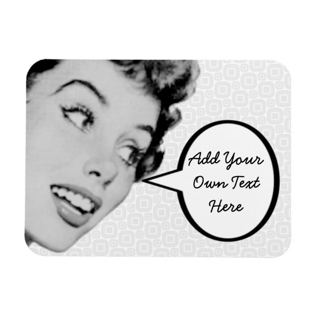 Ímã Retro Do Tell (Horizontal)