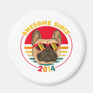 Imã Retro French Bulldog Incrível Desde 2014