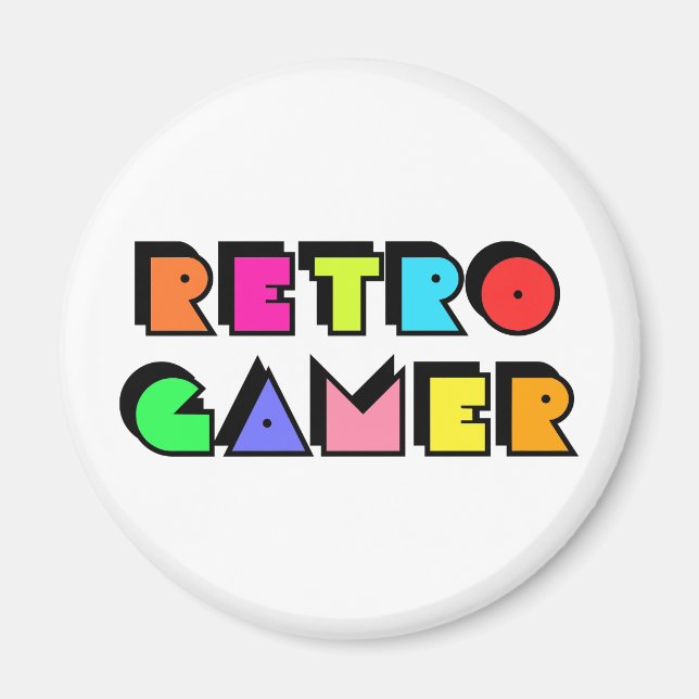 Imã Retro Gamer (Frente)