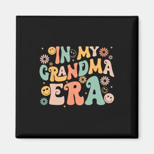 Imã Retro Groovy No Meu Dia de as mães Vovó Era