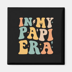 Imã Retro Groovy no Meu Papi Era Pai&#; s Day