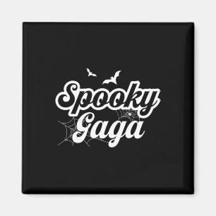 Imã Retro Groovy Spooky Gaga Halloween Bruxa Mãe Grand