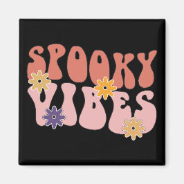 Imã Retro Groovy Spooky Vibes Halloween