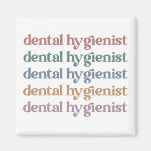 Imã Retro Higienista Dental Dentista RDH Dentist Den