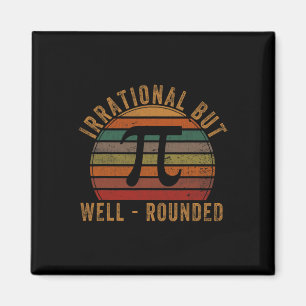 Imã Retro Irracional, Mas Bem Arredondado Pi Day Celeb