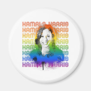 Imã Retro Kamala Harris Pride