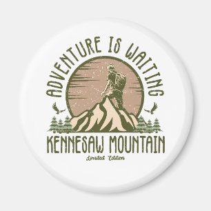 Imã Retro Kennesaw Mountain Hike