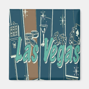 Imã Retro Las Vegas
