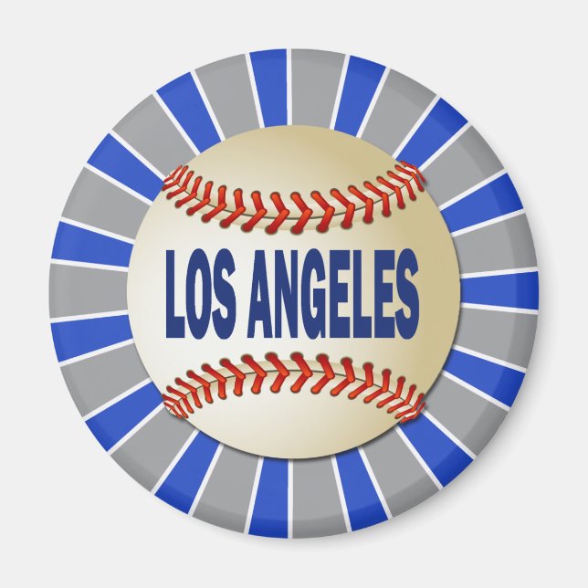 IMÃ RETRO LOS ANGELES BASEBALL (Frente)