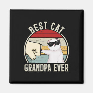 Imã Retrô Melhor Avô Gato Nunca Mais Engraçado Bump Av