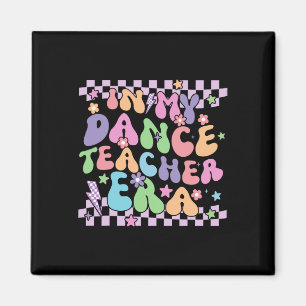 Imã Retro Na Minha Era De Professor De Dança De Volta