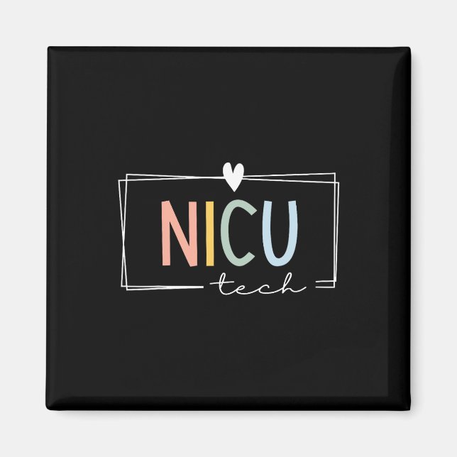 Imã Retro Nicu Tech Neonatal Intensification Unit Icu  (Frente)