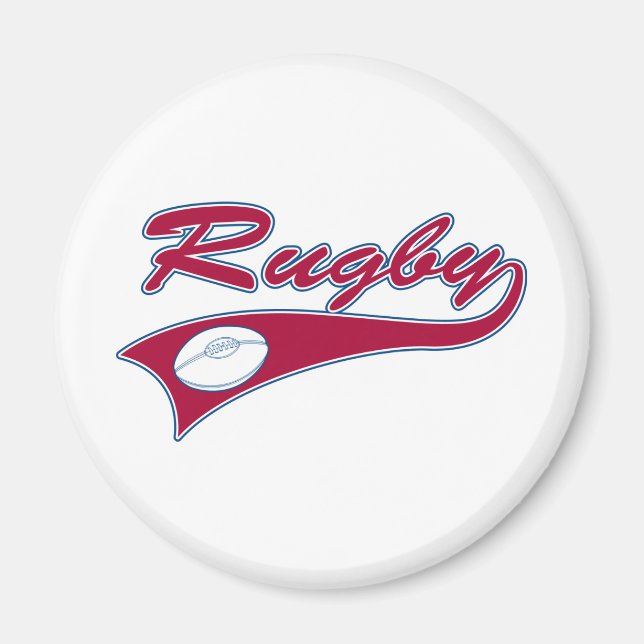 Imã Retro Rugby (Frente)