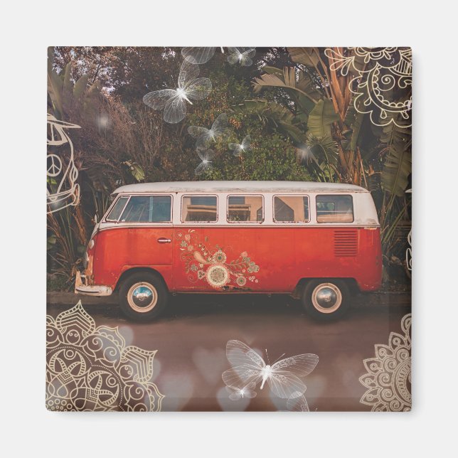 Imã Retro Van (Frente)