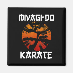 Imã Retro Vintage Miyagi do Karate Life Bonsai Tree Mã