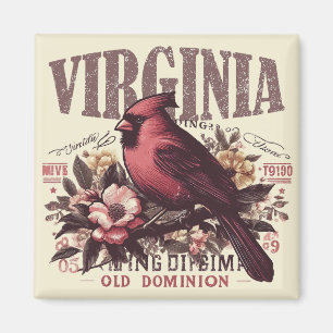 Imã Retro Virginia