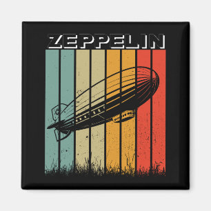Imã Retro Zeppelin Dirigible Airship Zepelin Zepplin