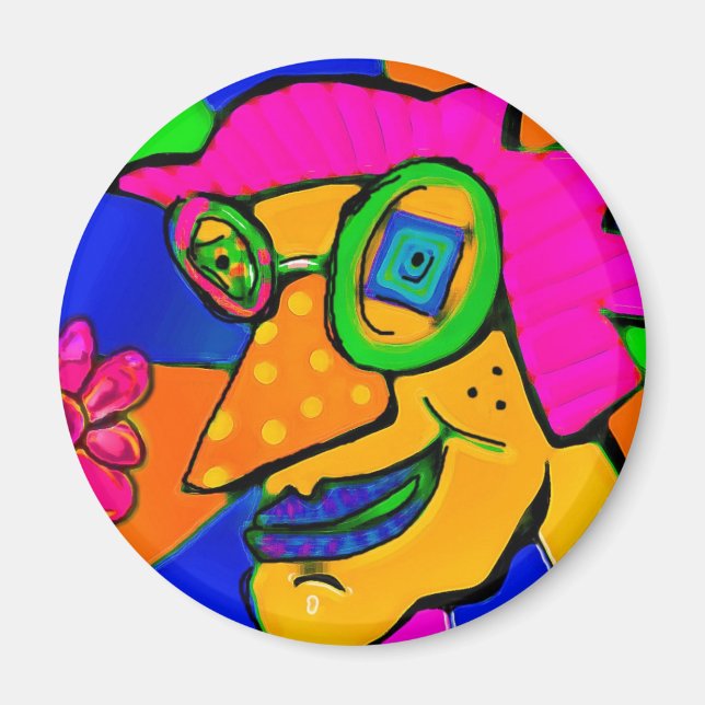 Imã retrofunk (Frente)