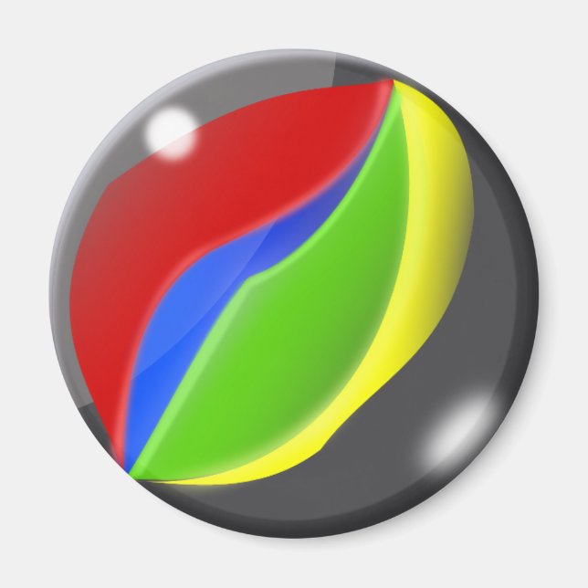 Imã Retrorando o Mármore do Jogo (Frente)