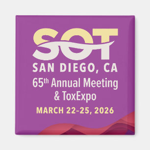 Imã Reunião anual 2026 SOT e ímã ToxExpo