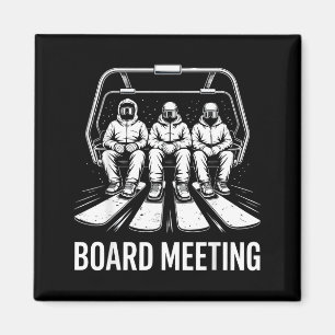 Imã Reunião da Diretoria Snowboarders Entusiastas de E