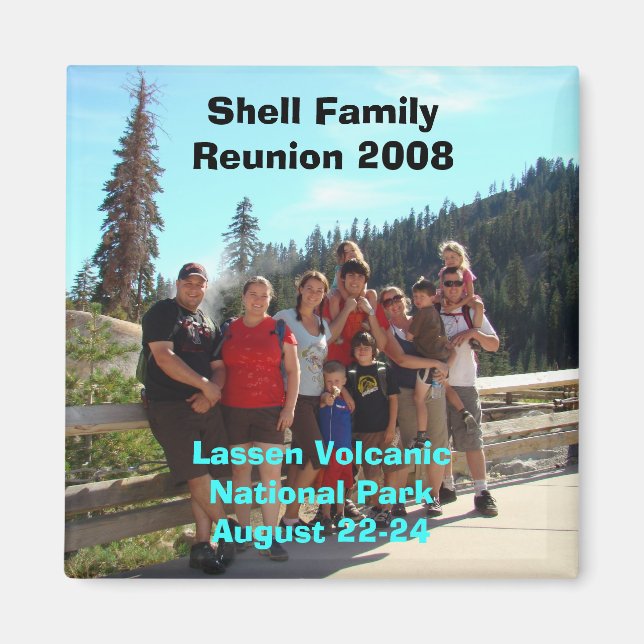 Imã Reunião da família Shell 2008 (Frente)