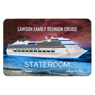 Ímã Reunião do marcador da porta de Stateroom do navi