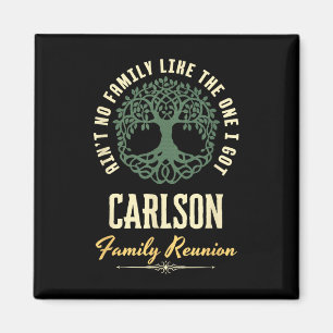 Imã Reunião Familiar 2025 Matching Design - Carlson