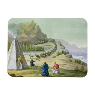 Ímã Reunindo a rena, Lapland, chapeia 47 'de Le Costu