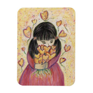 Ímã Reunindo Imãs de geladeira Inspiracionais de Coraç