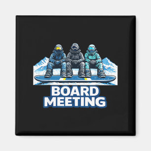 Imã Reuniões do Conselho reunião de snowboard inverno
