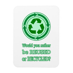 Ímã Reutilizar e Reciclar