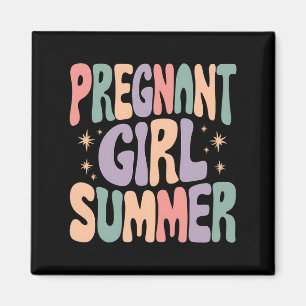 Imã Revelação de Gravidez Menina Grávida Churrasco de 