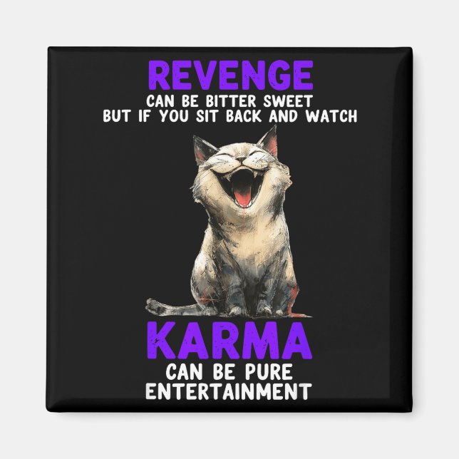 Imã Revenge Can Be Bitter Sweet But If You Sit Back An (Frente)