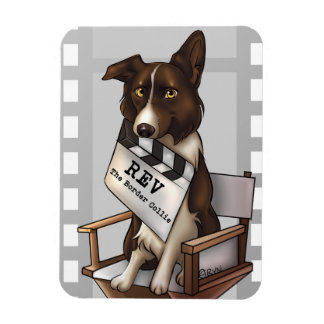 Ímã Reverter o collie da fronteira
