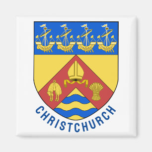 Imã Revestimento de armas de ChristChurch, Nova Zelând