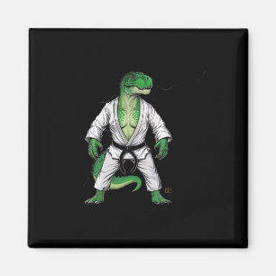 Imã Rex Martial Arts Dinossaur Judo Jiu-jitsu Karate