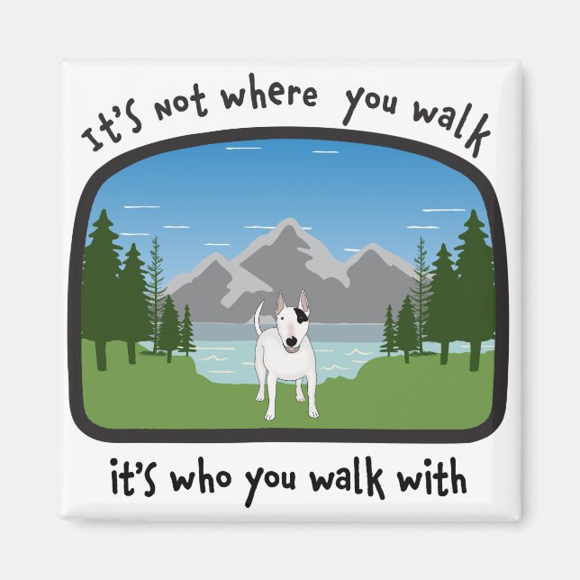 Imã Rex: TV Terrier Magnet (Frente)