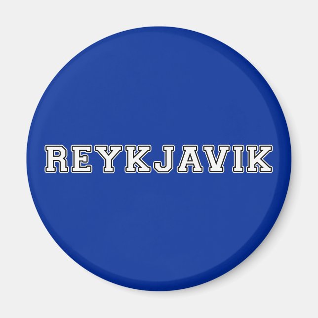 Imã Reykjavik Islândia (Frente)