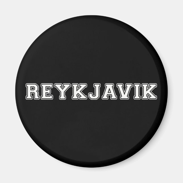 Imã Reykjavik Islândia (Frente)