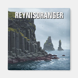 Imã Reynisdrangar Islândia Viagem