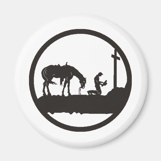 Imã rezando cowboy (Frente)