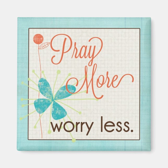 Imã Reze Mais Preocupada Menos Magnet Personalizado (Frente)