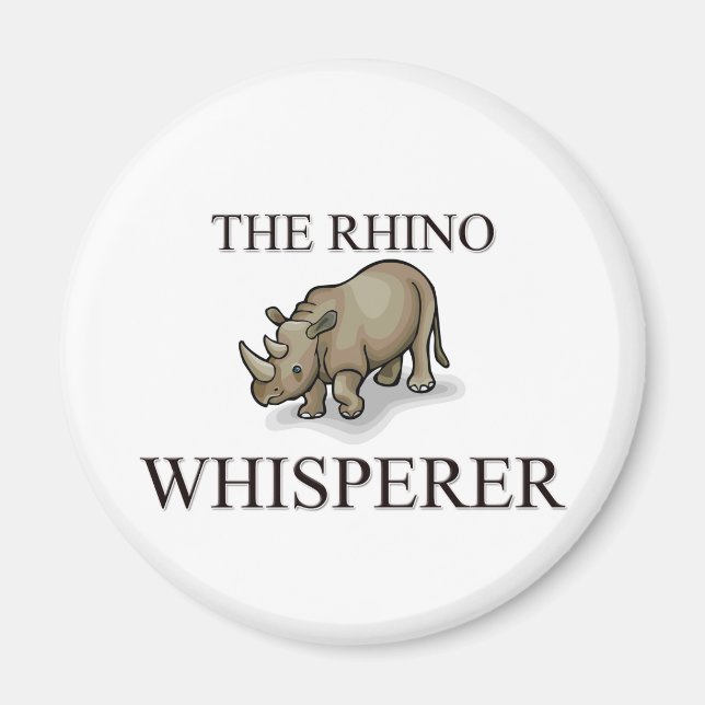 Imã Rhino Whisperer (Frente)